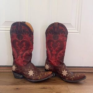 vintage old gringos women’s cowboy boot
